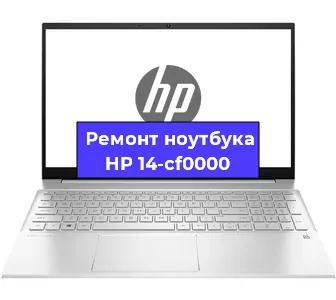 Чистка от пыли и замена термопасты на ноутбуке HP 14-cf0000 в Перми